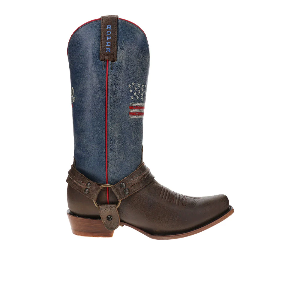 250 USA Narrow Square Toe Cowboy Boots