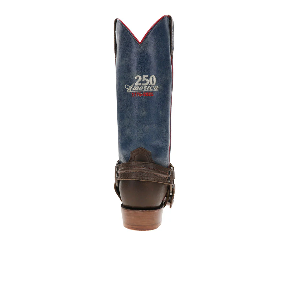 250 USA Narrow Square Toe Cowboy Boots - Image 5