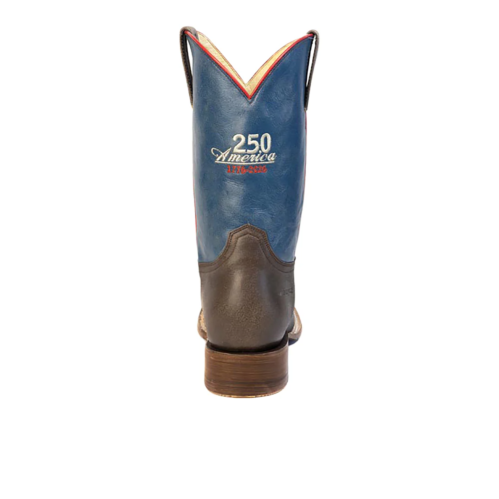 250 USA Square Toe Cowboy Boots - Image 5