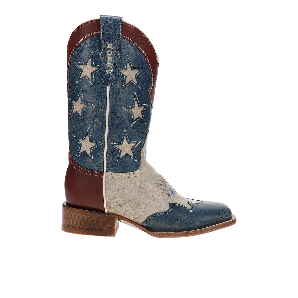 250 USA Square Toe Cowboy Boots