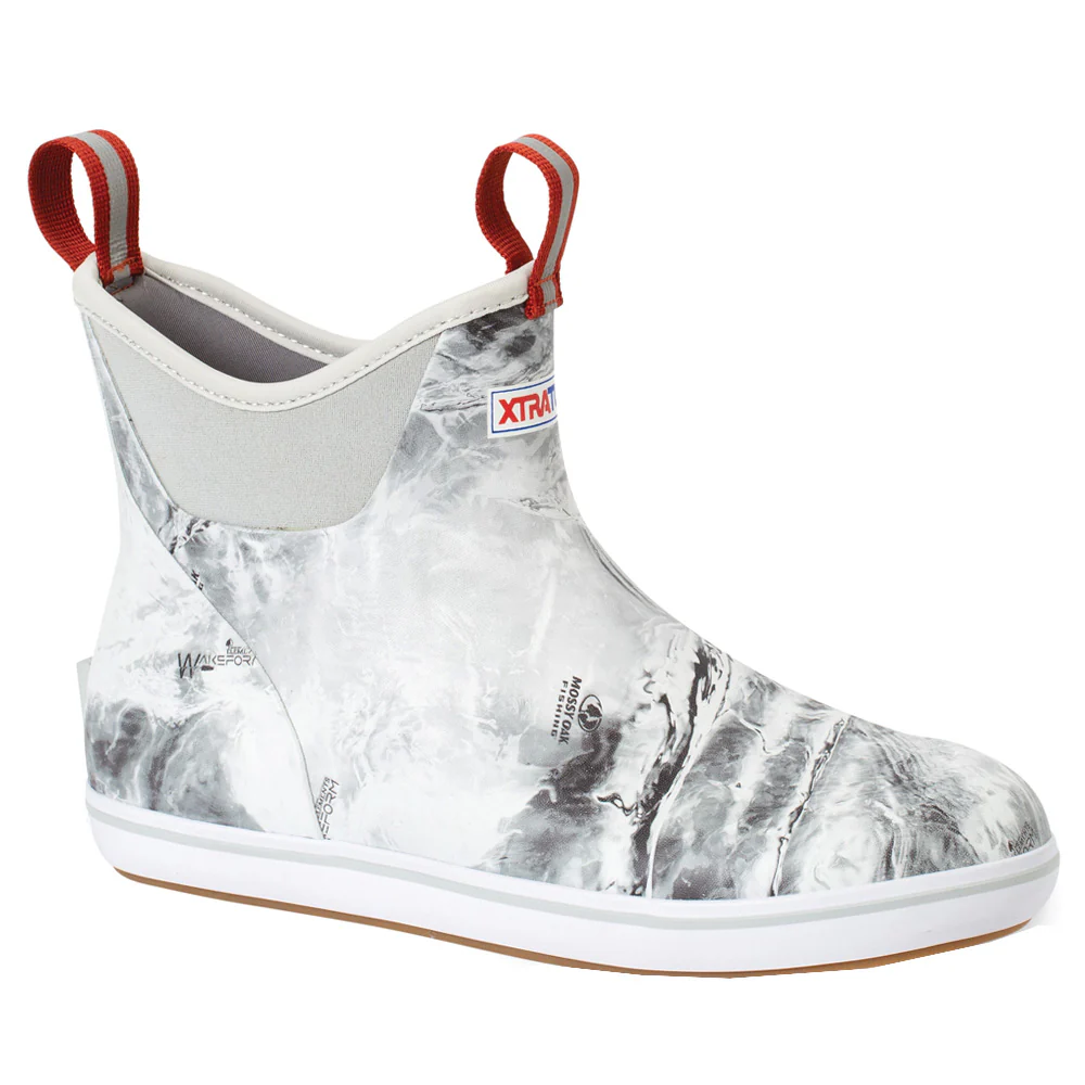 Ankle Deck Tie Dye Round Toe Pull on Boots - Image 2