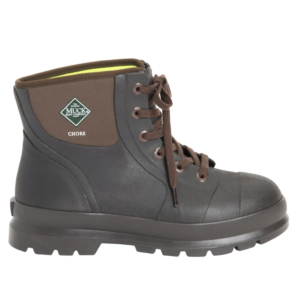 6 Inch Chore Classic Round Toe Lace Up Boots