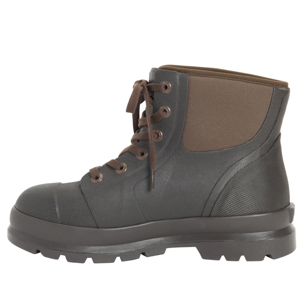 6 Inch Chore Classic Round Toe Lace Up Boots - Image 3