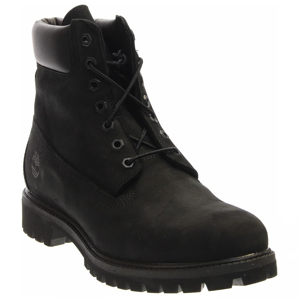 6 Inch Premium Waterproof Round Toe Lace Up Boots - Image 2