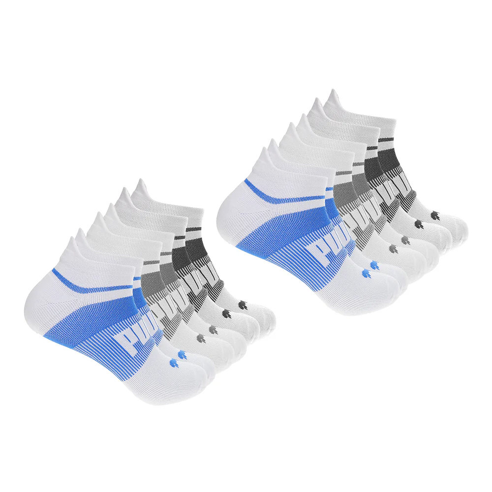 6 Pack Extended Terry Low Cut Socks