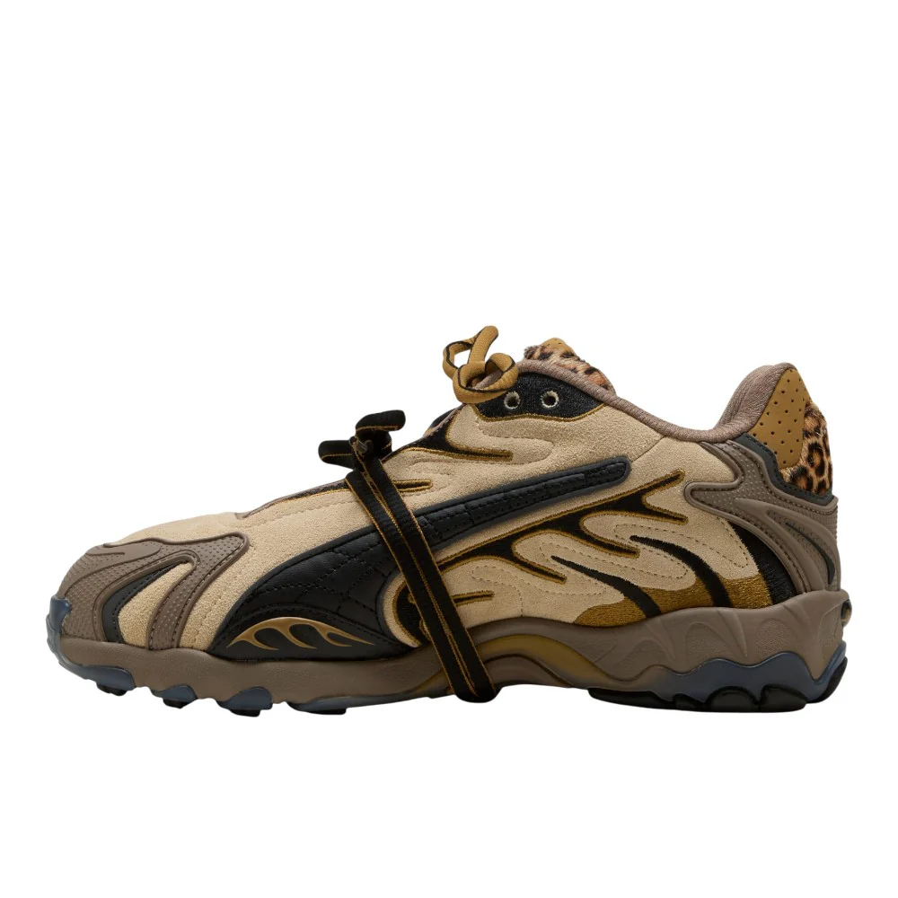 ASAP ROCKY X PUMA Inhale Leopard Lace Up Sneakers - Image 3