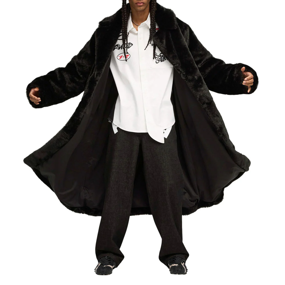ASAP ROCKY X PUMA Flacko Fur Button Up Coat - Image 3