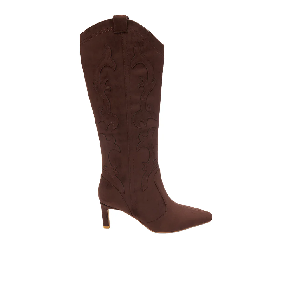 Abrams Pointed Toe Pull On Cowboy Boots