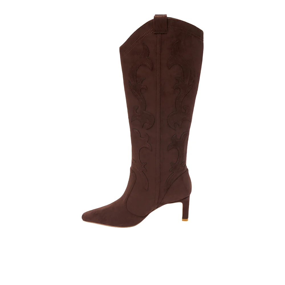 Abrams Pointed Toe Pull On Cowboy Boots - Image 3