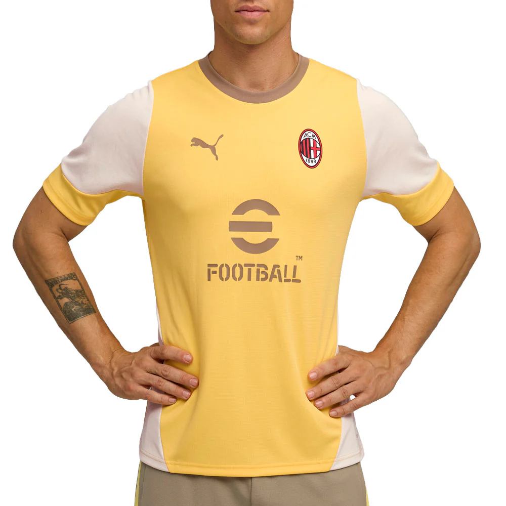 AC Milan Training Crew Neck Short Sleeve Soccer Jersey - Image 3