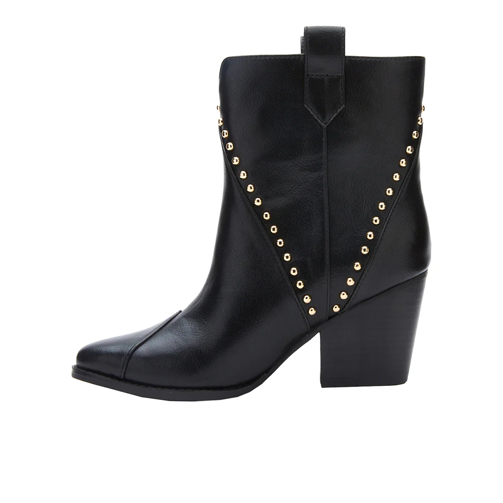 Ace Pull On Pointed Toe Booties - Image 3