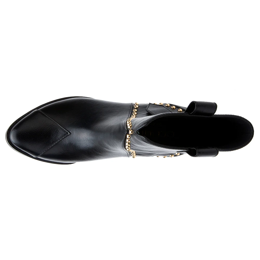 Ace Pull On Pointed Toe Booties - Image 4