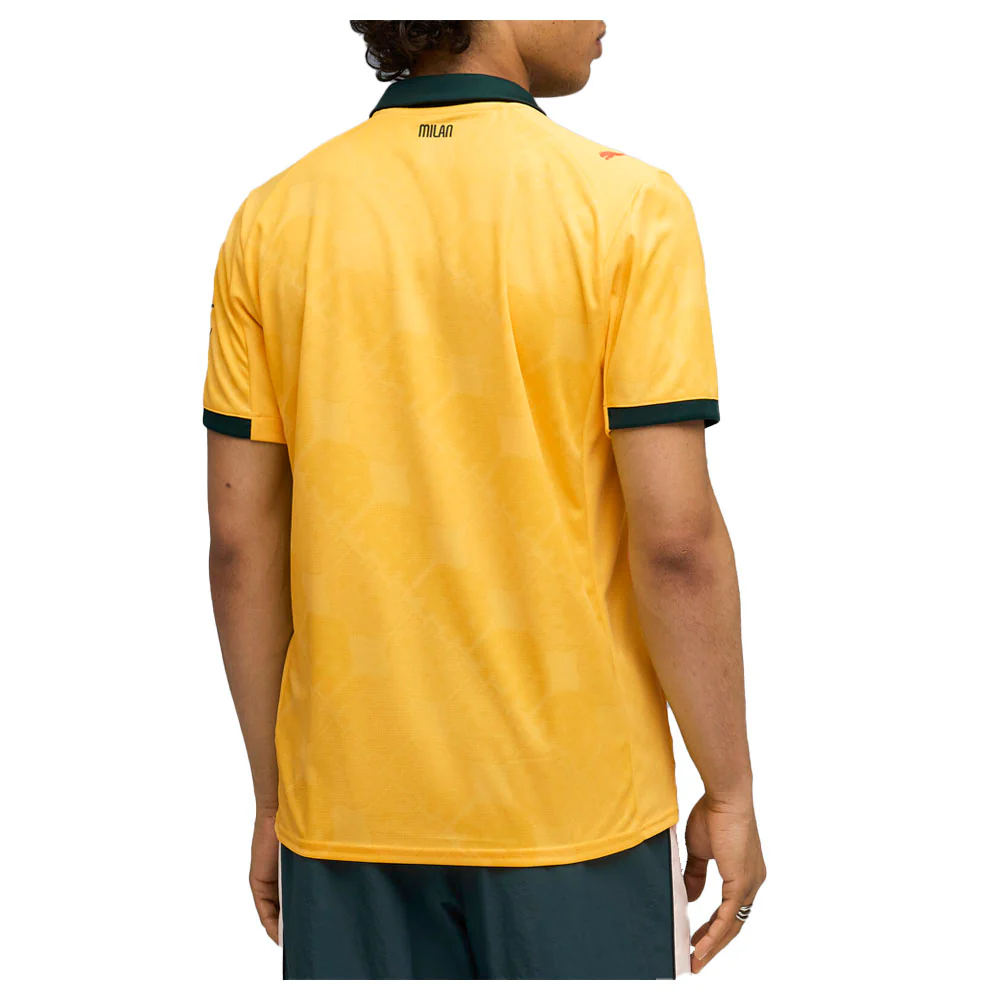 AC Milan Third Collared Short Sleeve Soccer Jersey Replica - Image 4