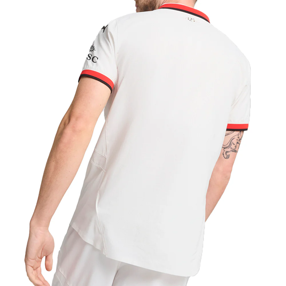 AC Milan Away Collared Short Sleeve Soccer Jersey - Image 4