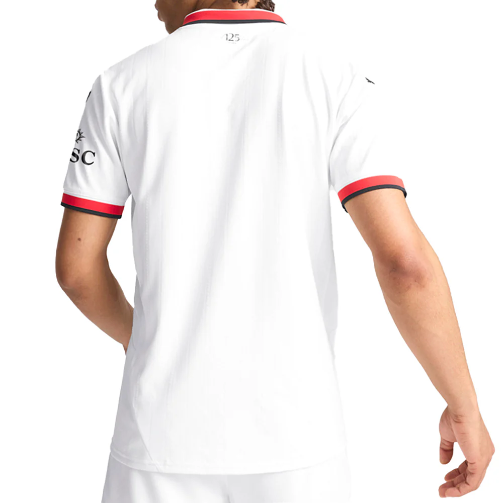 AC Milan Away Collared Short Sleeve Soccer Jersey - Image 4