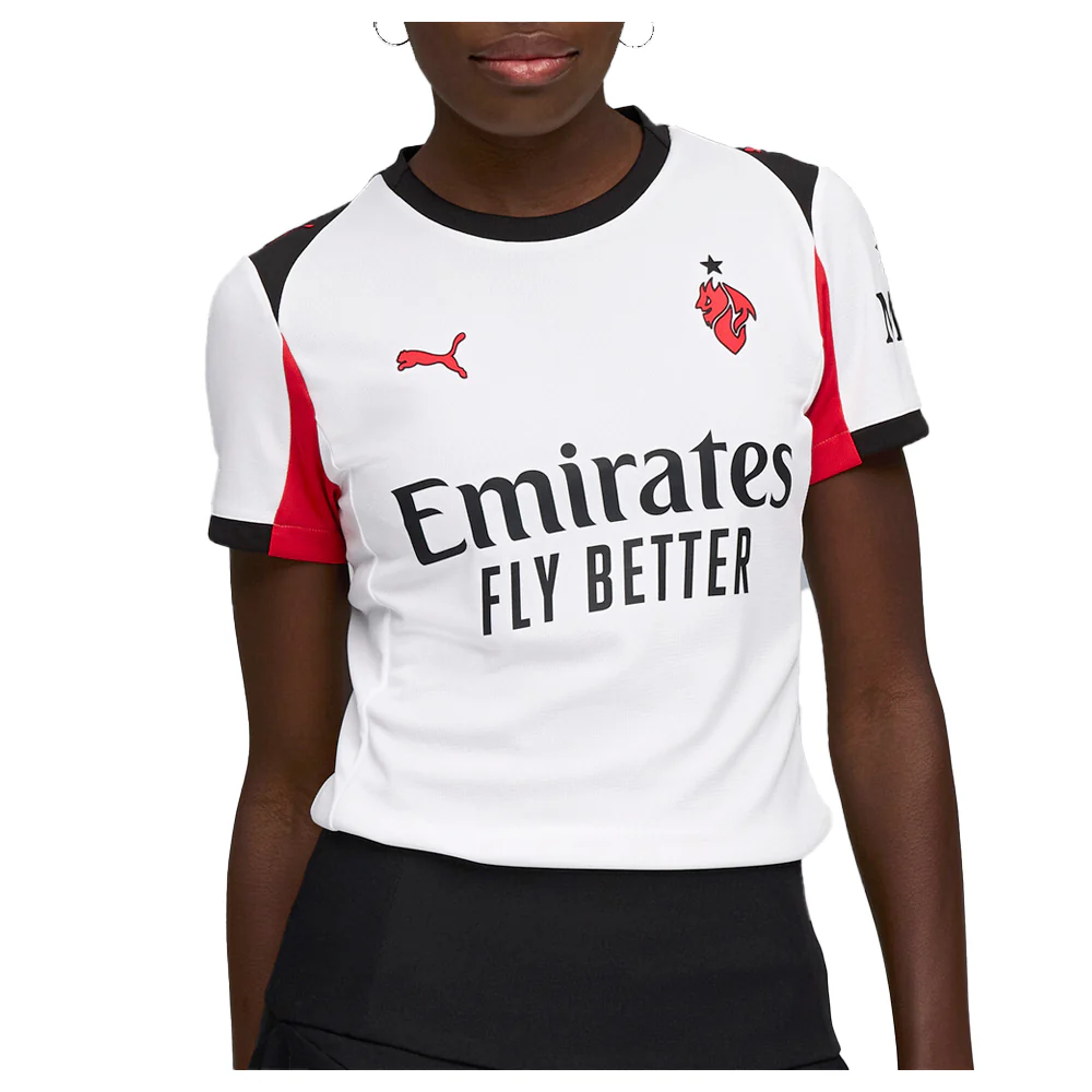 AC Milan Away Crew Neck Short Sleeve Replica Jersey - Image 3