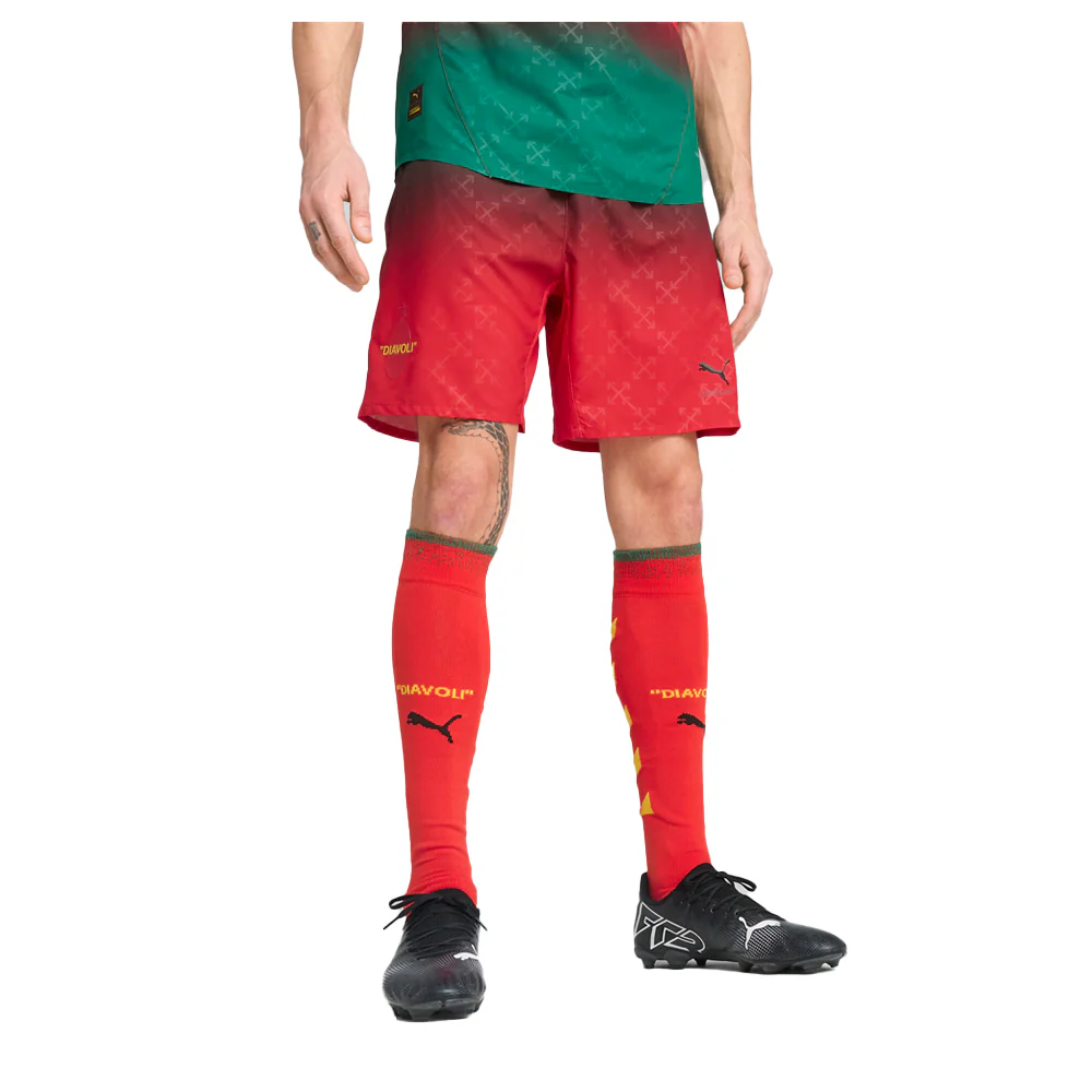 AC MILAN X OFF-WHITE Authentic Athletic Shorts - Image 3