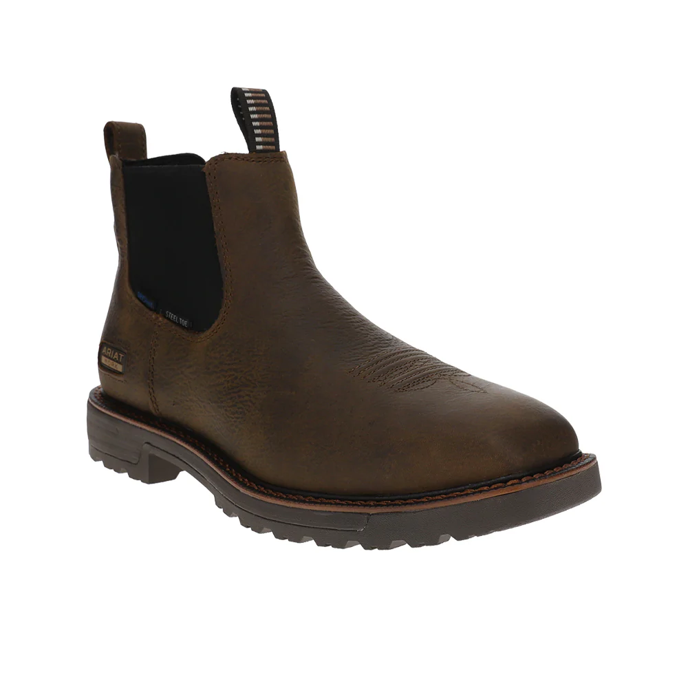 Activator Chelsea Wide 6 Inch Waterproof Steel Toe Work Boots - Image 2