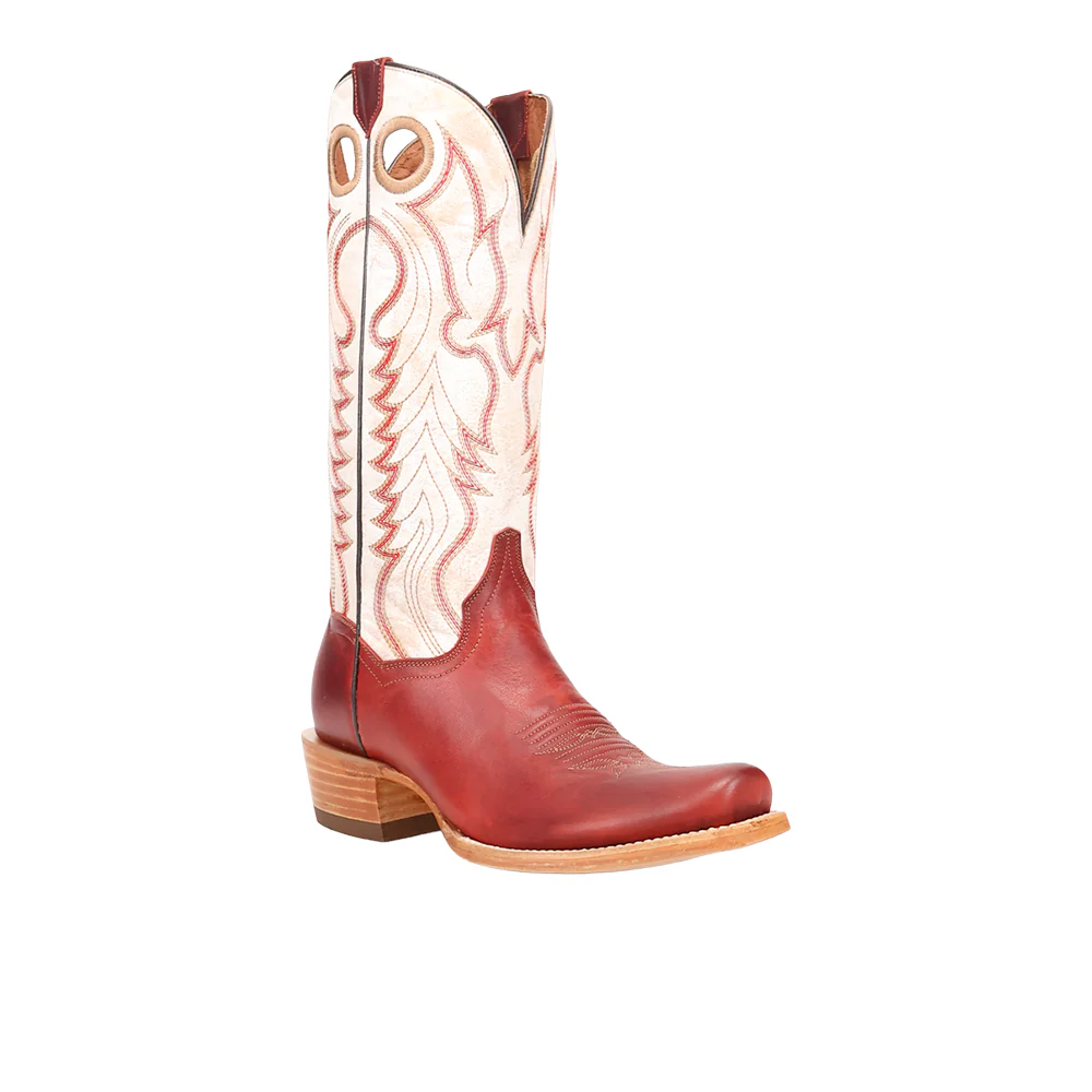 Adelaide Embroidered Pull On Square Toe Cowboy Boots - Image 2