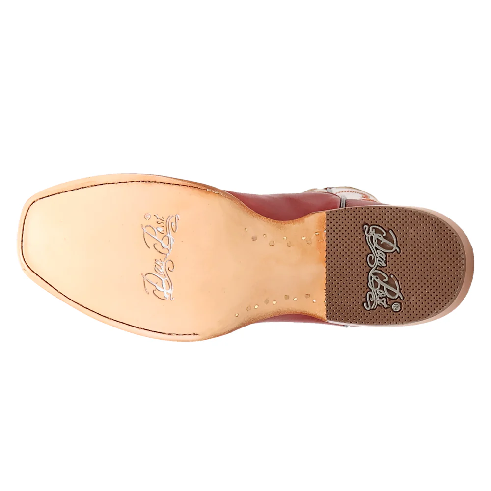 Adelaide Embroidered Pull On Square Toe Cowboy Boots - Image 5