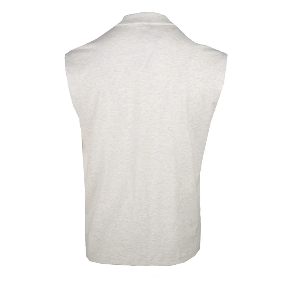 Adi Basketball Mock Neck Sleeveless T-Shirt - Image 2