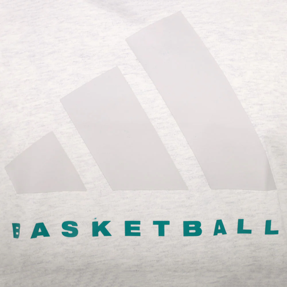 Adi Basketball Mock Neck Sleeveless T-Shirt - Image 3