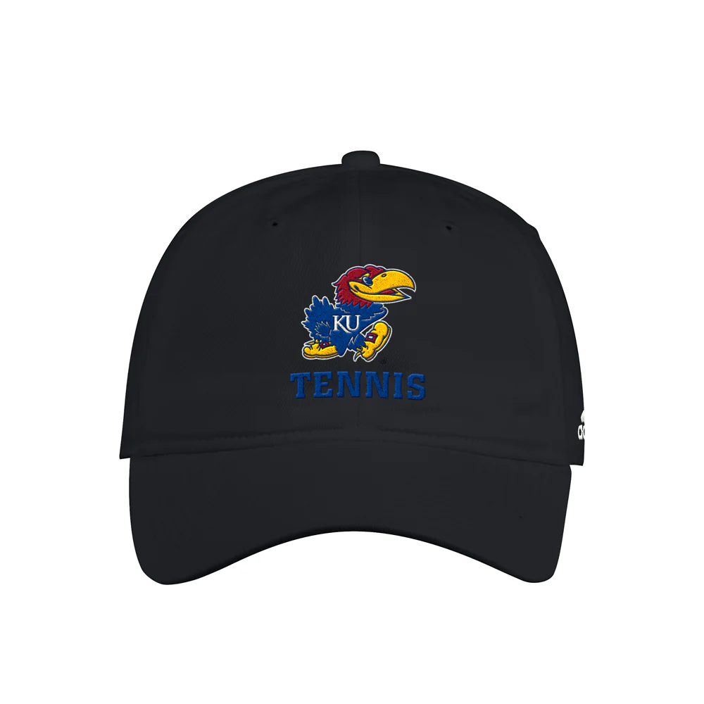Kansas Jayhawks Tennis Adjustable Slouch Cap