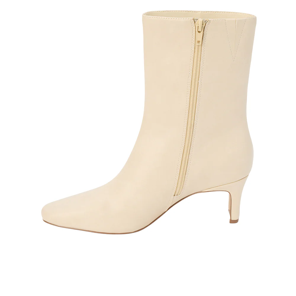 Adler Square Toe Zippered Booties - Image 3