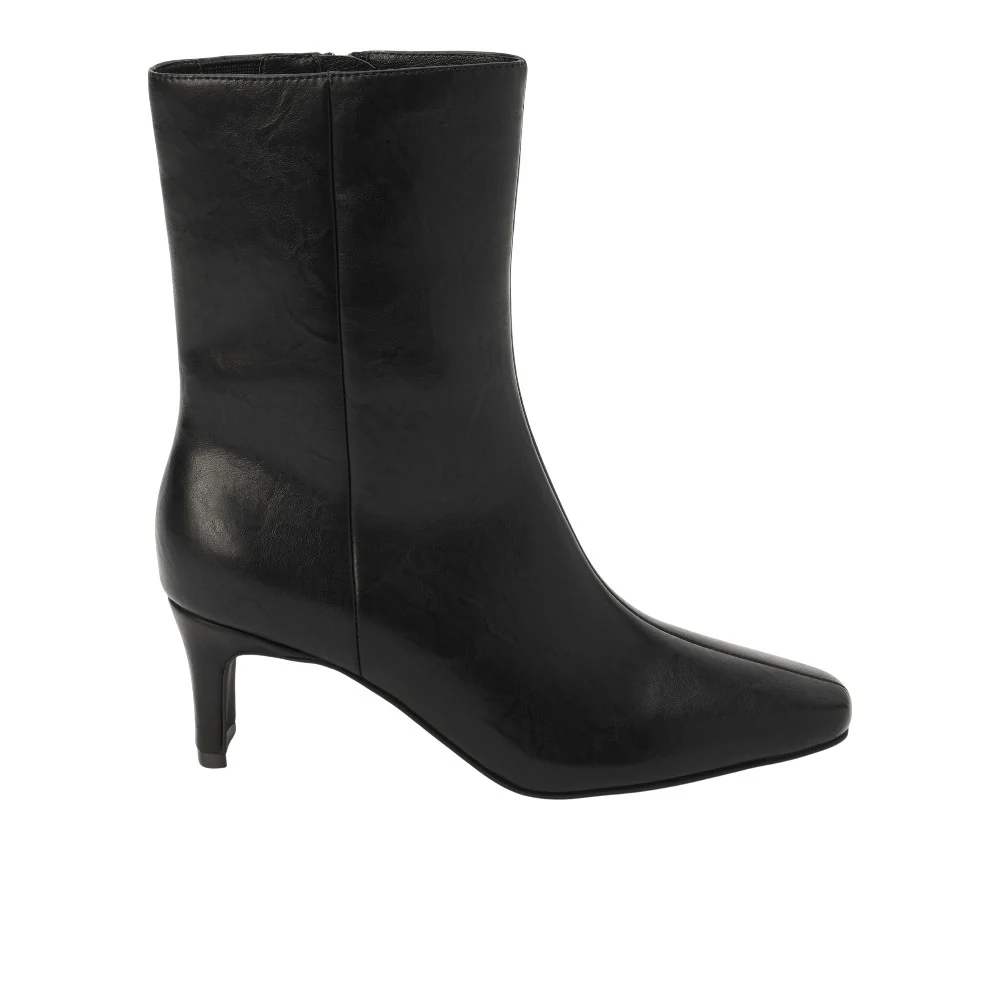 Adler Square Toe Zippered Booties