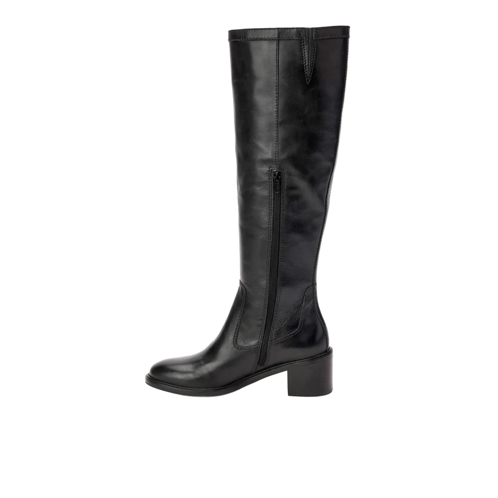 Adriana Round Toe Zippered Boots - Image 3