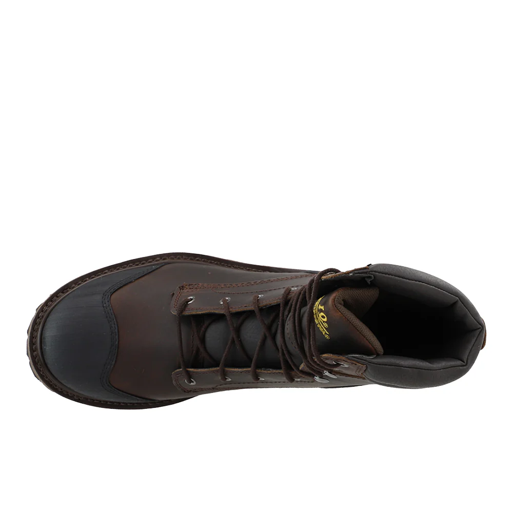 Aldarion Logger 8 Inch Waterproof Round Toe Work Boots - Image 4