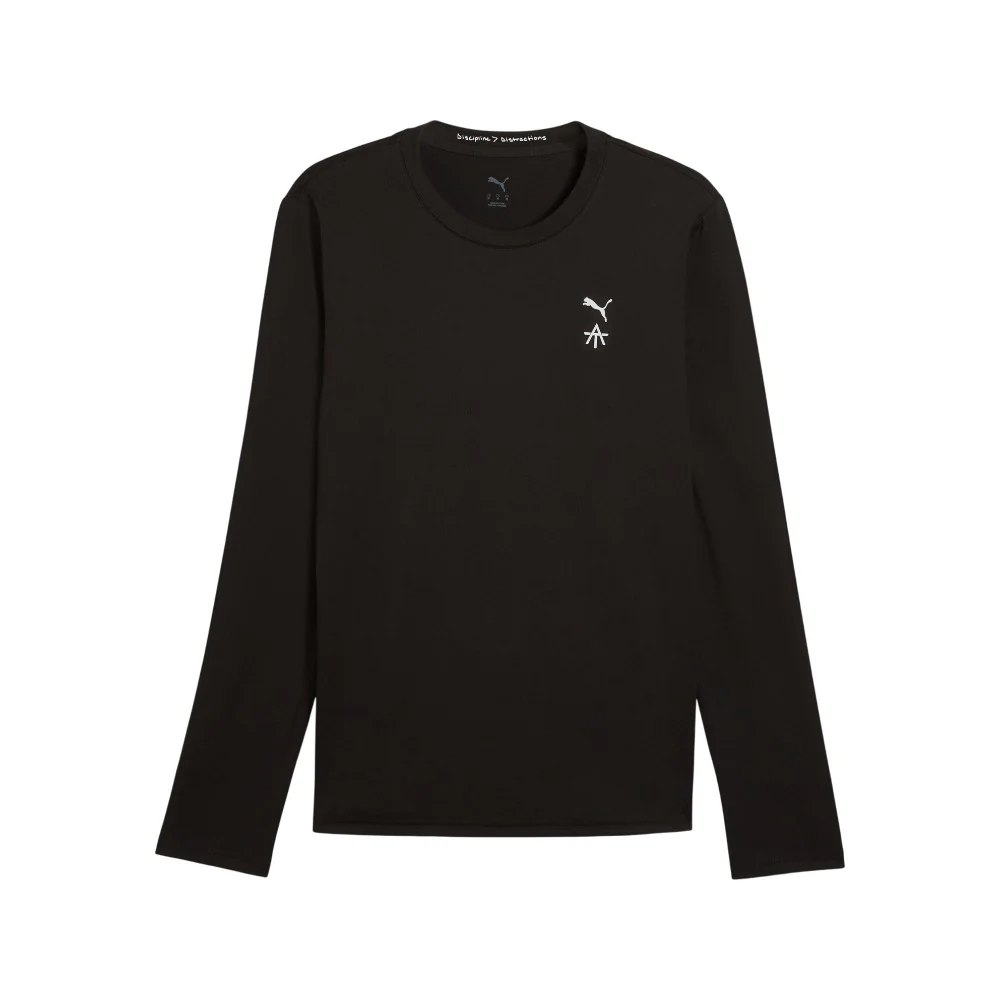 PUMA X ALEX TOUSSAINT Cloudspun Crew Neck Long Sleeve Athletic T-Shirt