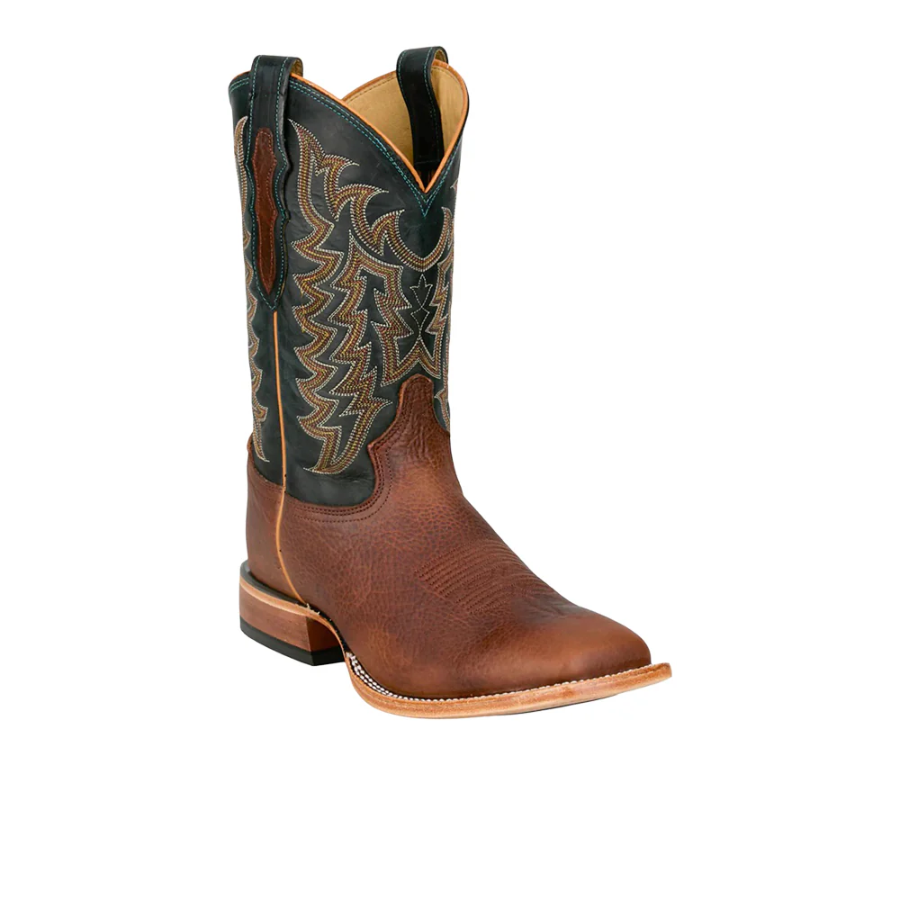 Alfredo 11 Inch American Bison Square Toe Cowboy Boots - Image 2