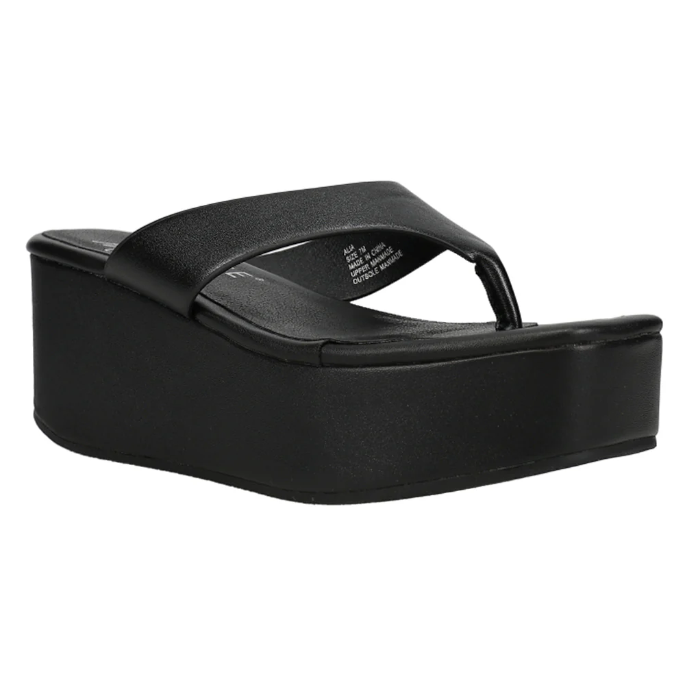 Alia Thong Platform Wedge Sandals - Image 2