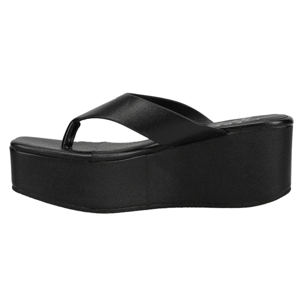 Alia Thong Platform Wedge Sandals - Image 3