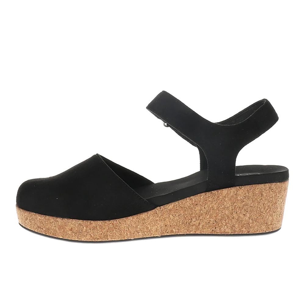 All In Closed Toe Wedge Sandals - Image 3