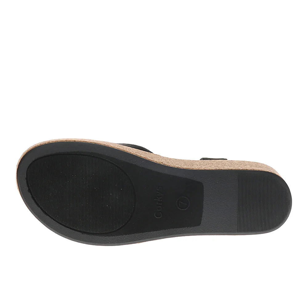 All In Closed Toe Wedge Sandals - Image 5