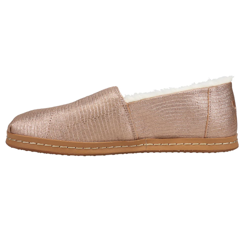 Alpargata Fuzzy Slip On Flats - Image 3