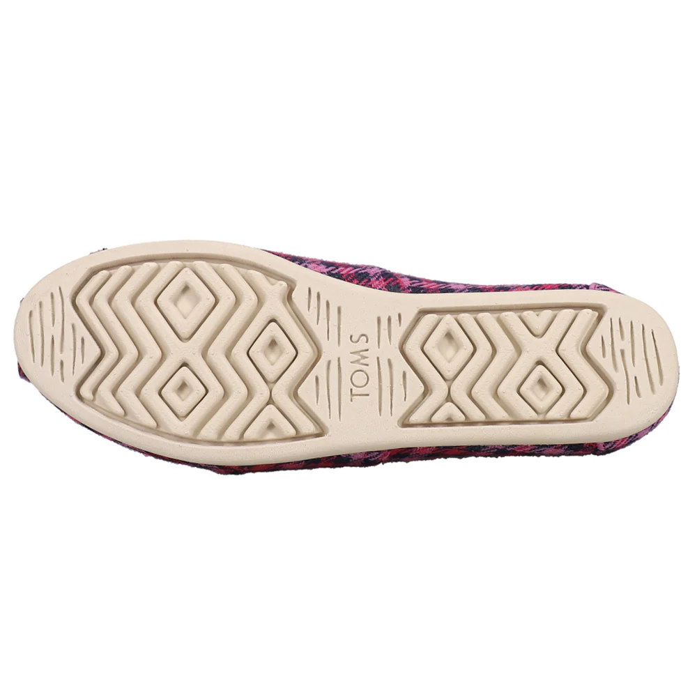 Alpargata Plaid Slip On Flats - Image 5