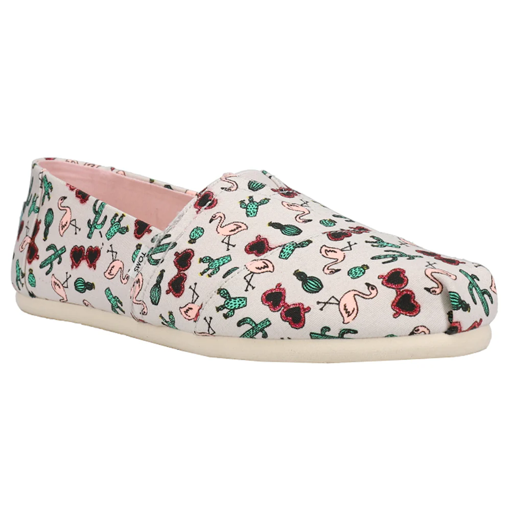 Alpargata Graphic Slip On Flats - Image 2