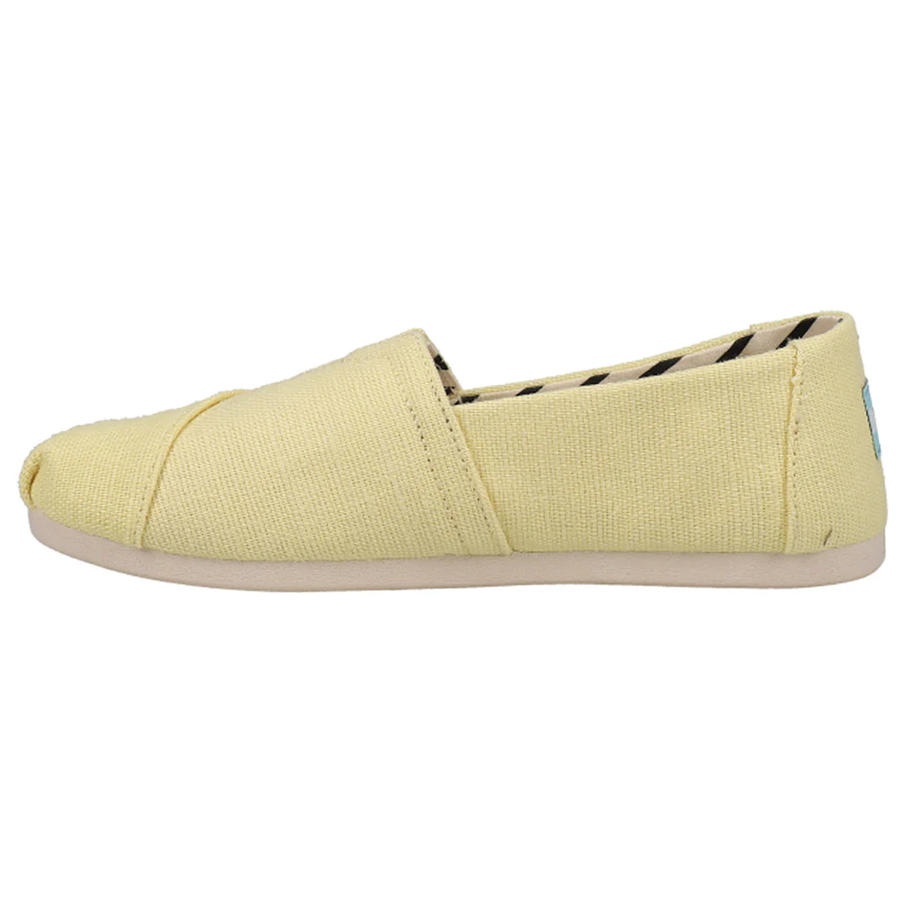 Alpargata Solid Slip On Flats - Image 3