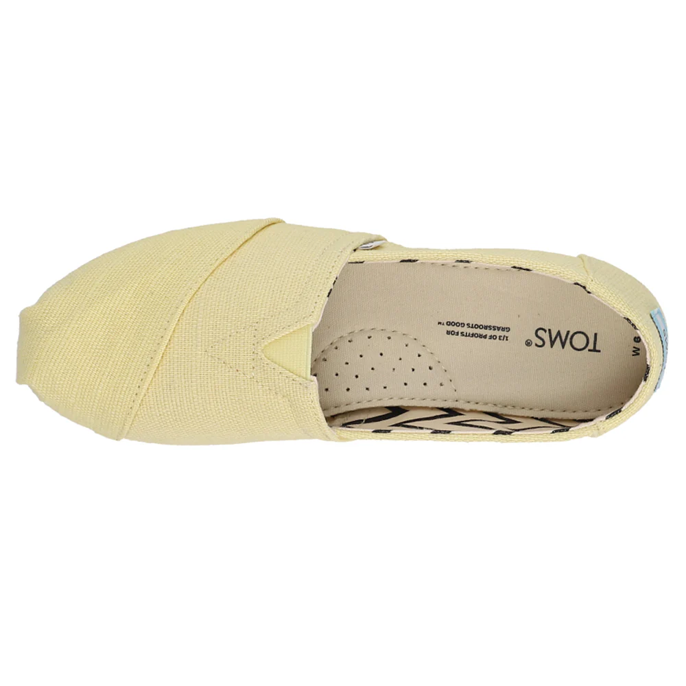 Alpargata Solid Slip On Flats - Image 4