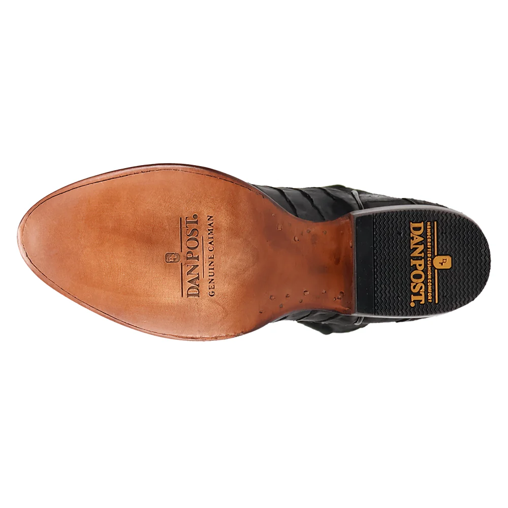 Alvis Emrboidered Caiman Pull On Round Toe Cowboy Boots - Image 5