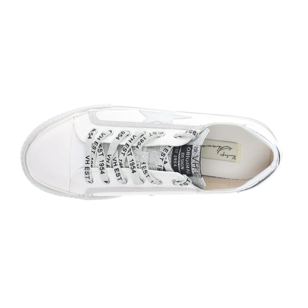 Amaze Metallic Lace Up Sneakers - Image 4