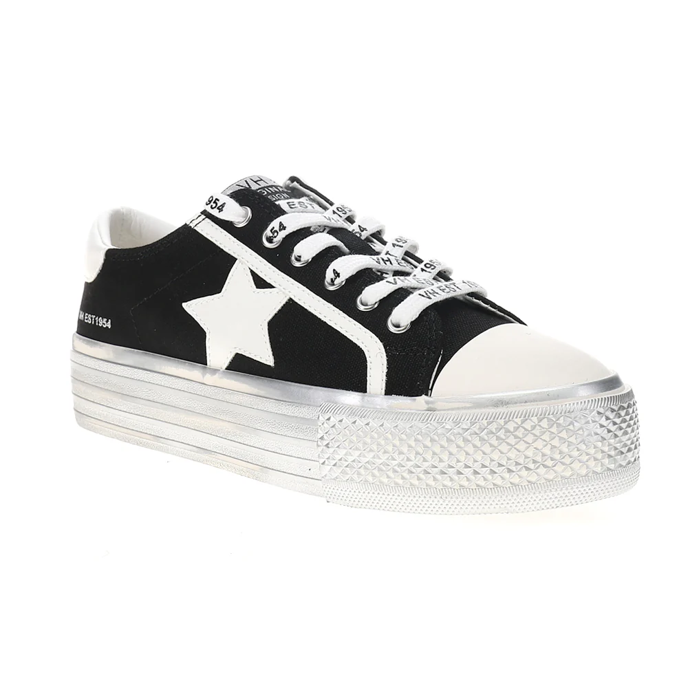 Amaze Metallic Lace Up Sneakers - Image 2