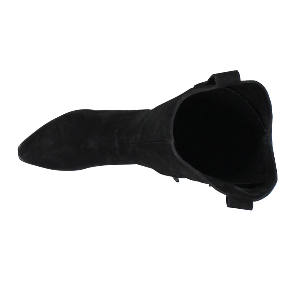 Ame Thyst Snip Toe Zippered Boots - Image 4