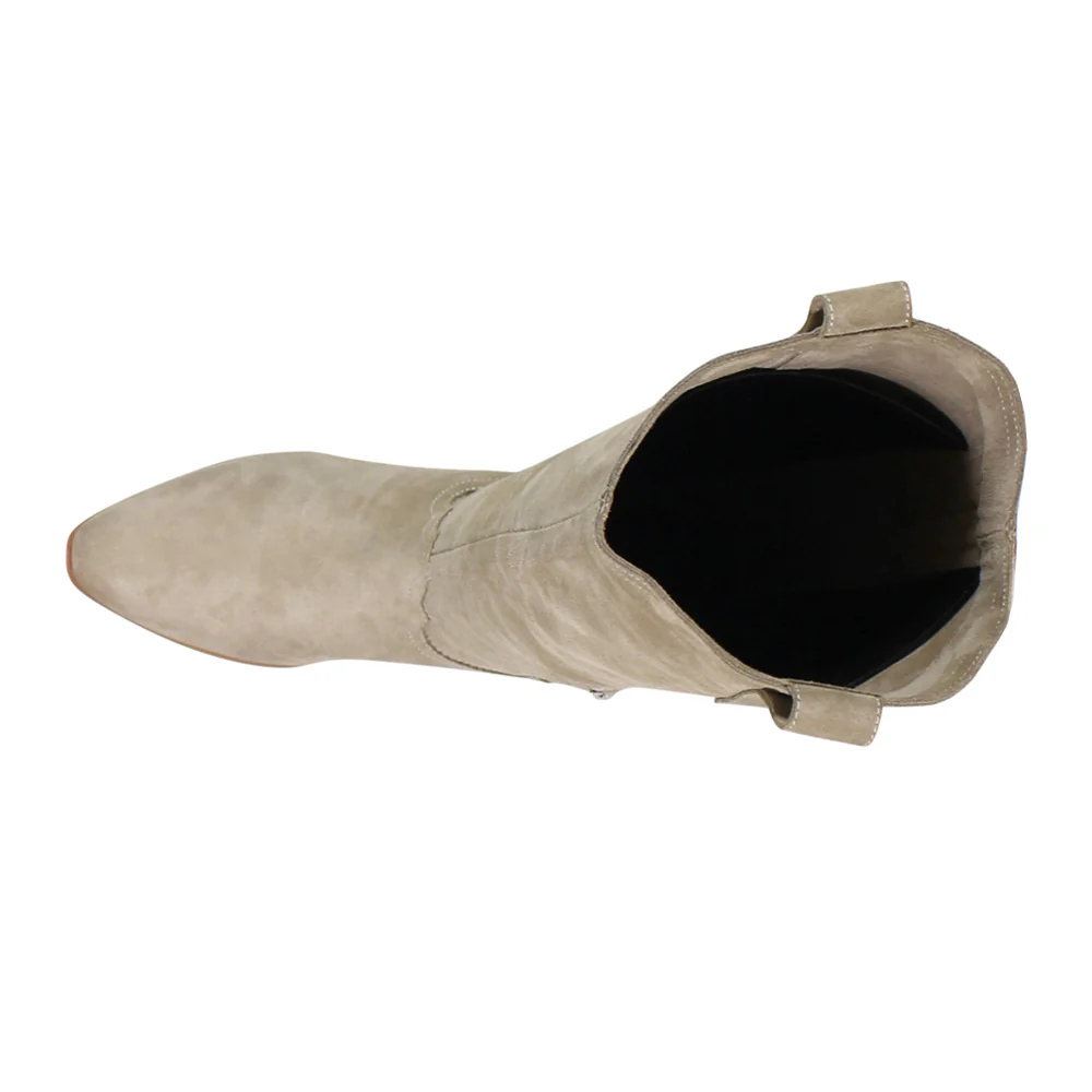Ame Thyst Snip Toe Zippered Boots - Image 4