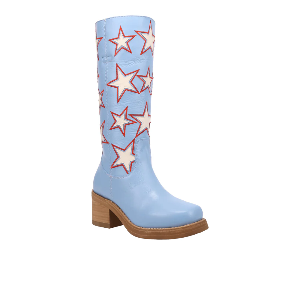 American Dream Leather Round Toe Pull On Boots - Image 2