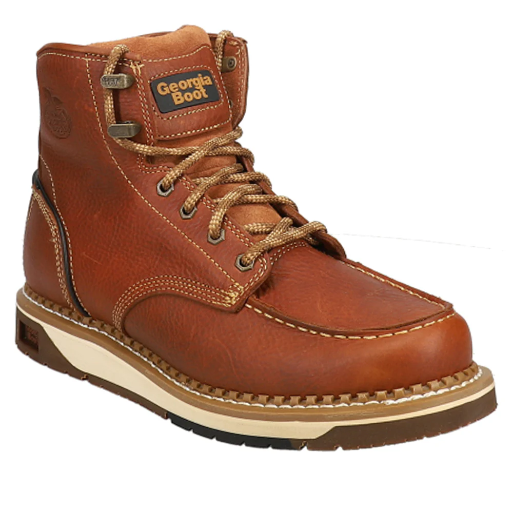 AMP LT 6 Inch Waterproof Soft Toe Work Boots - Image 2
