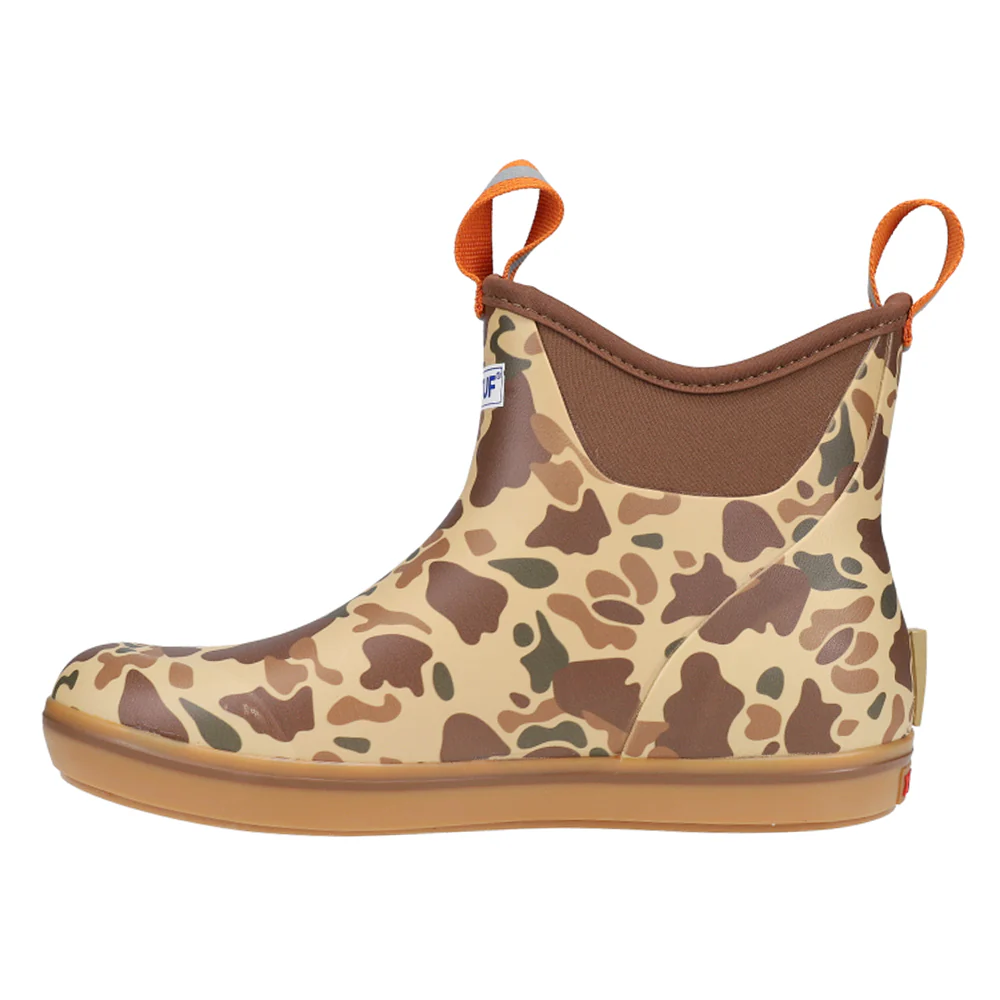 Duck Camo Ankle Deck Rain Boots - Image 3